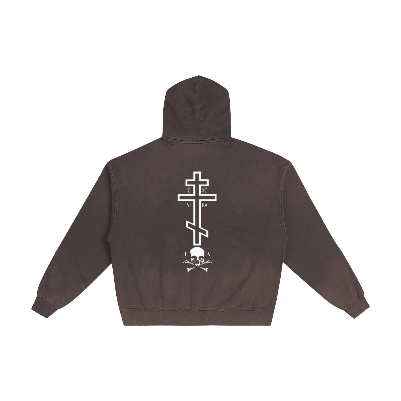 Hand-Frayed Sunfade Zip Hoodie