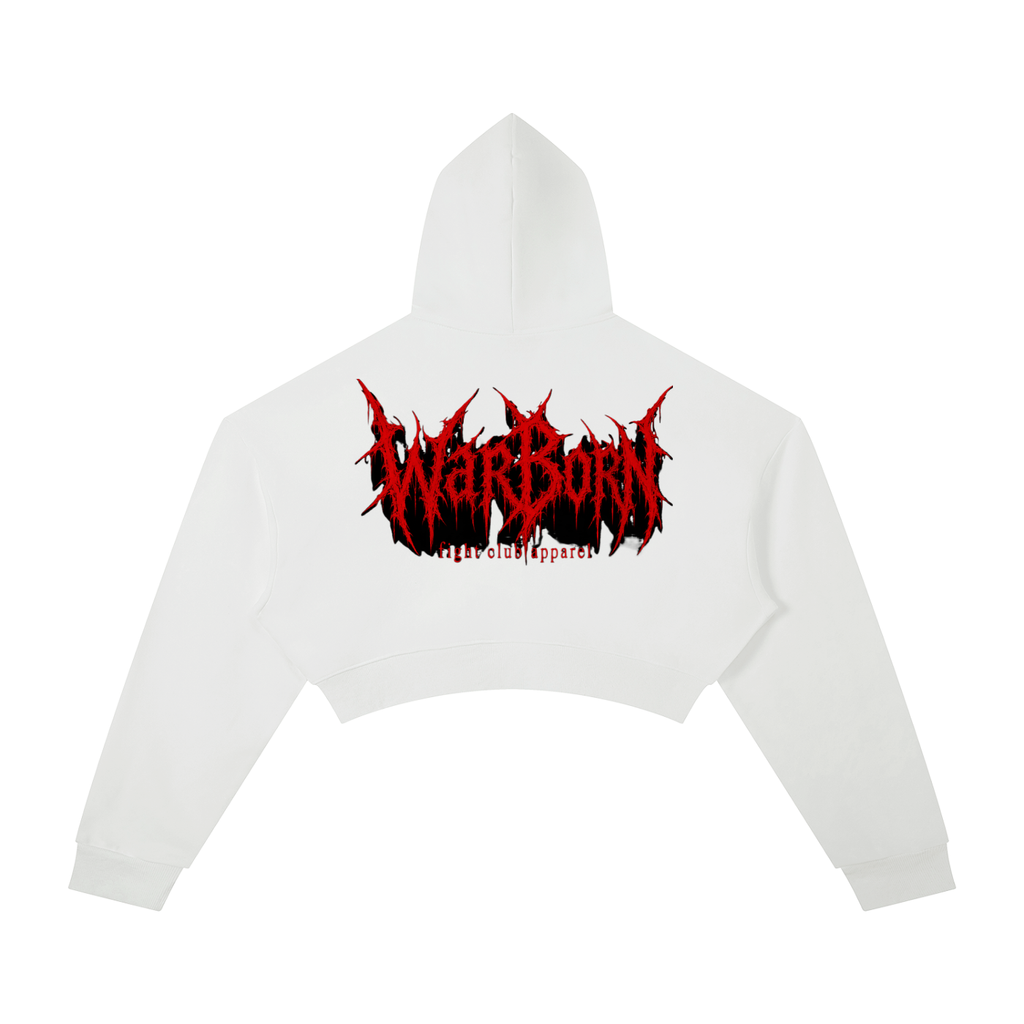 WarBorn Cropped Hoodie