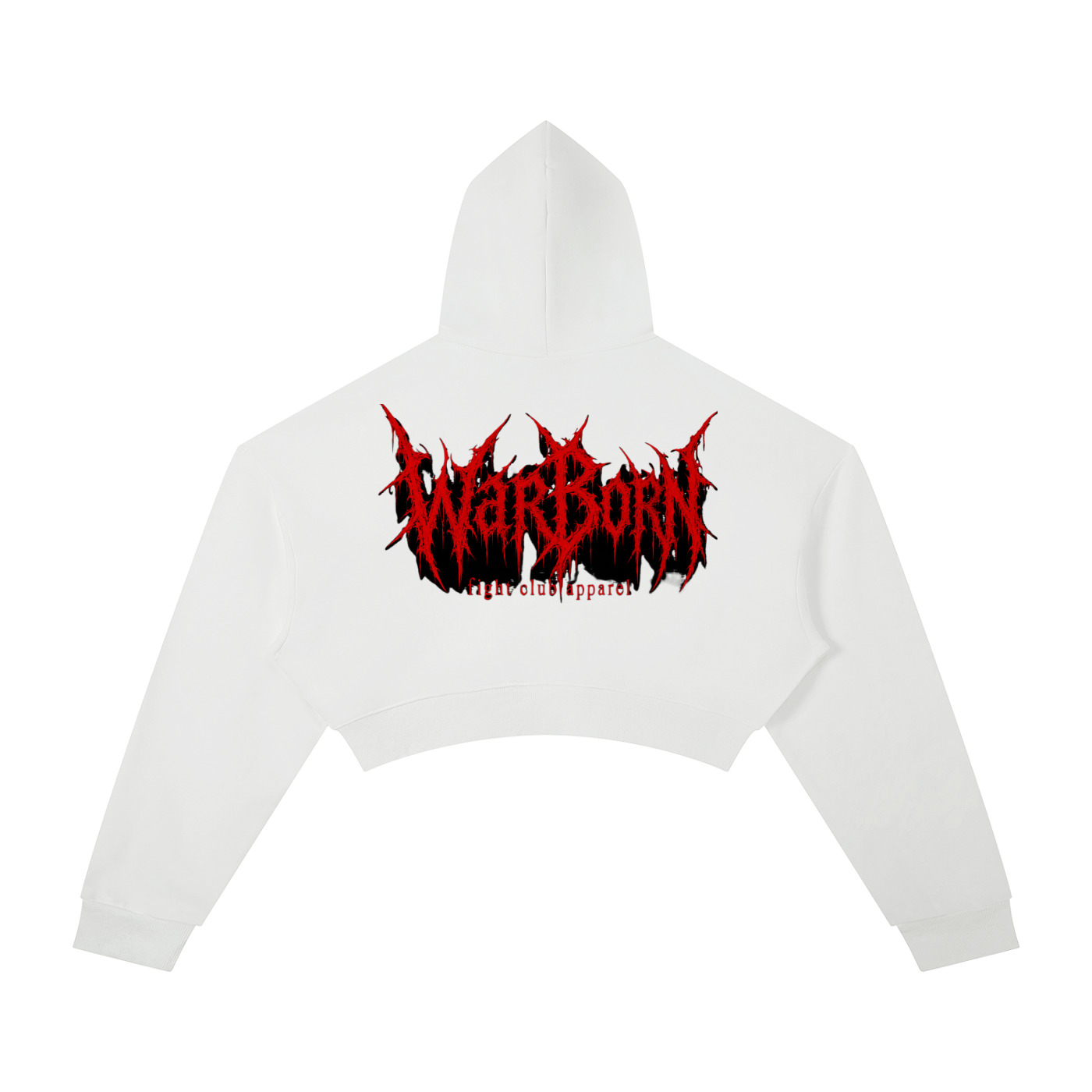 WarBorn Cropped Hoodie