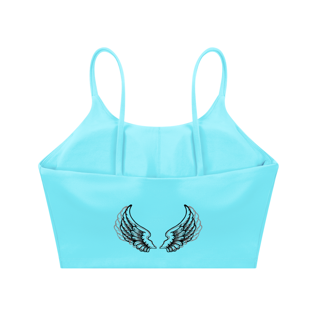 Spaghetti Strap Yoga Sports Bra