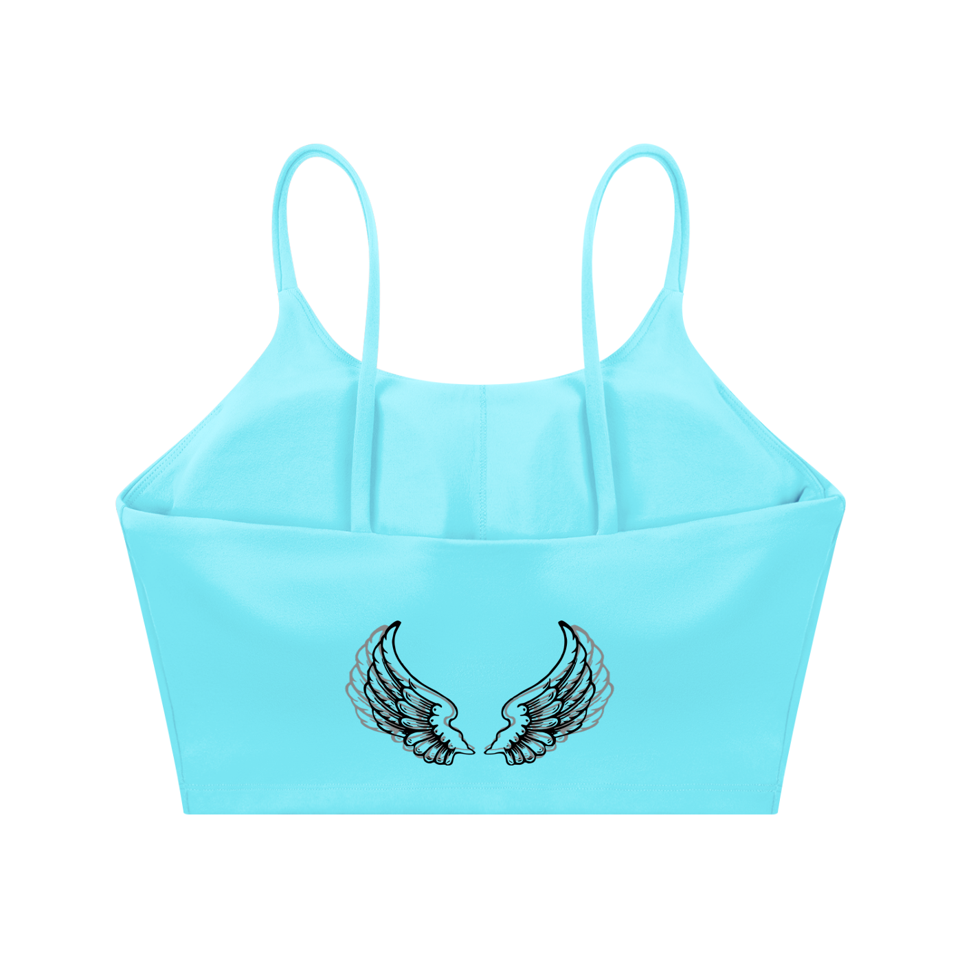 Spaghetti Strap Yoga Sports Bra
