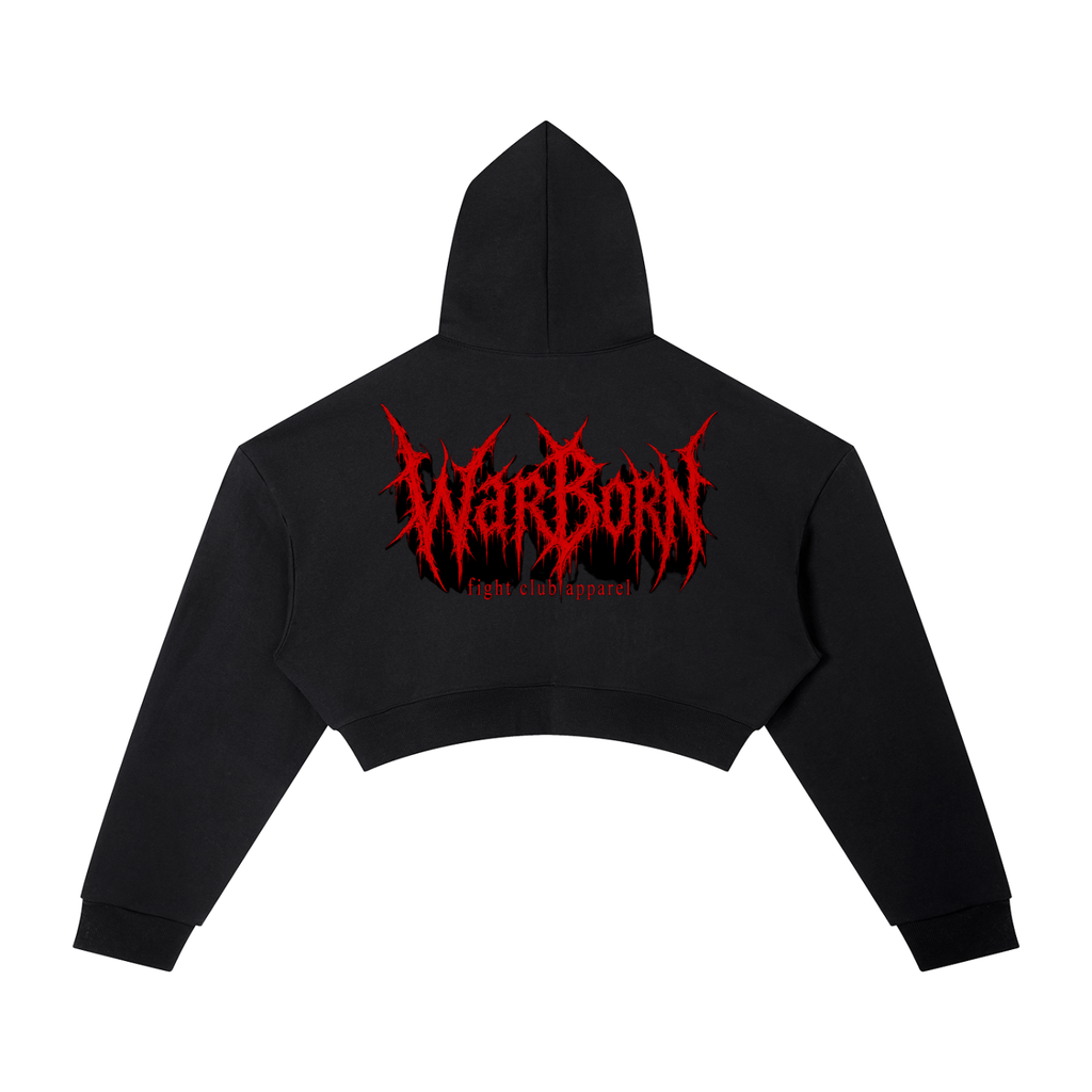 WarBorn Cropped Hoodie