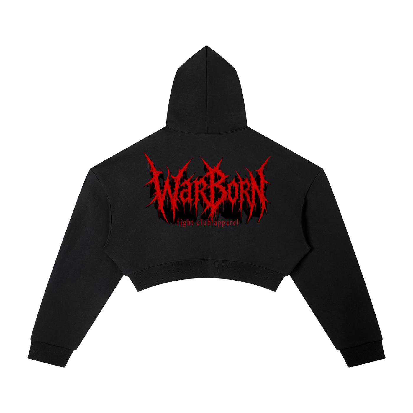 WarBorn Cropped Hoodie