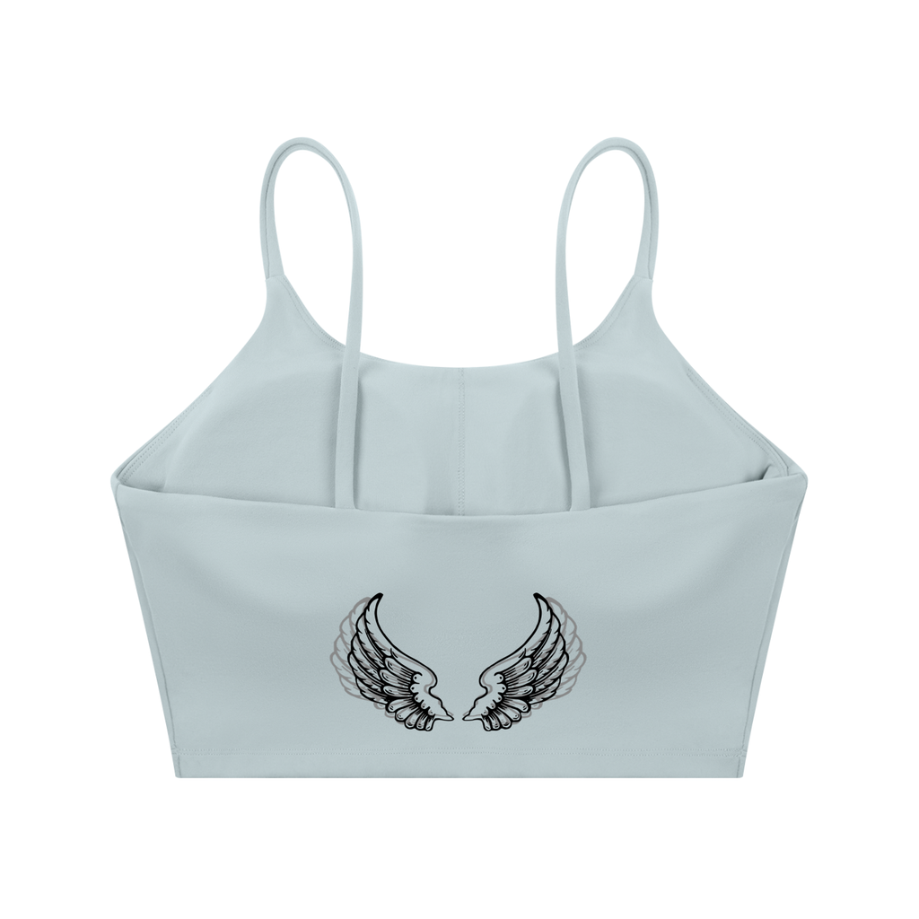 Spaghetti Strap Yoga Sports Bra