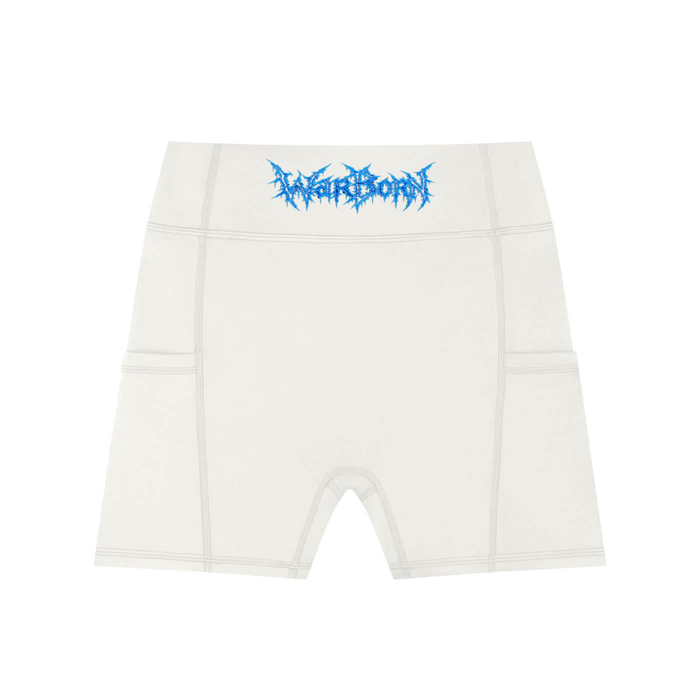 Women's High-Waisted Pocket Biker Shorts