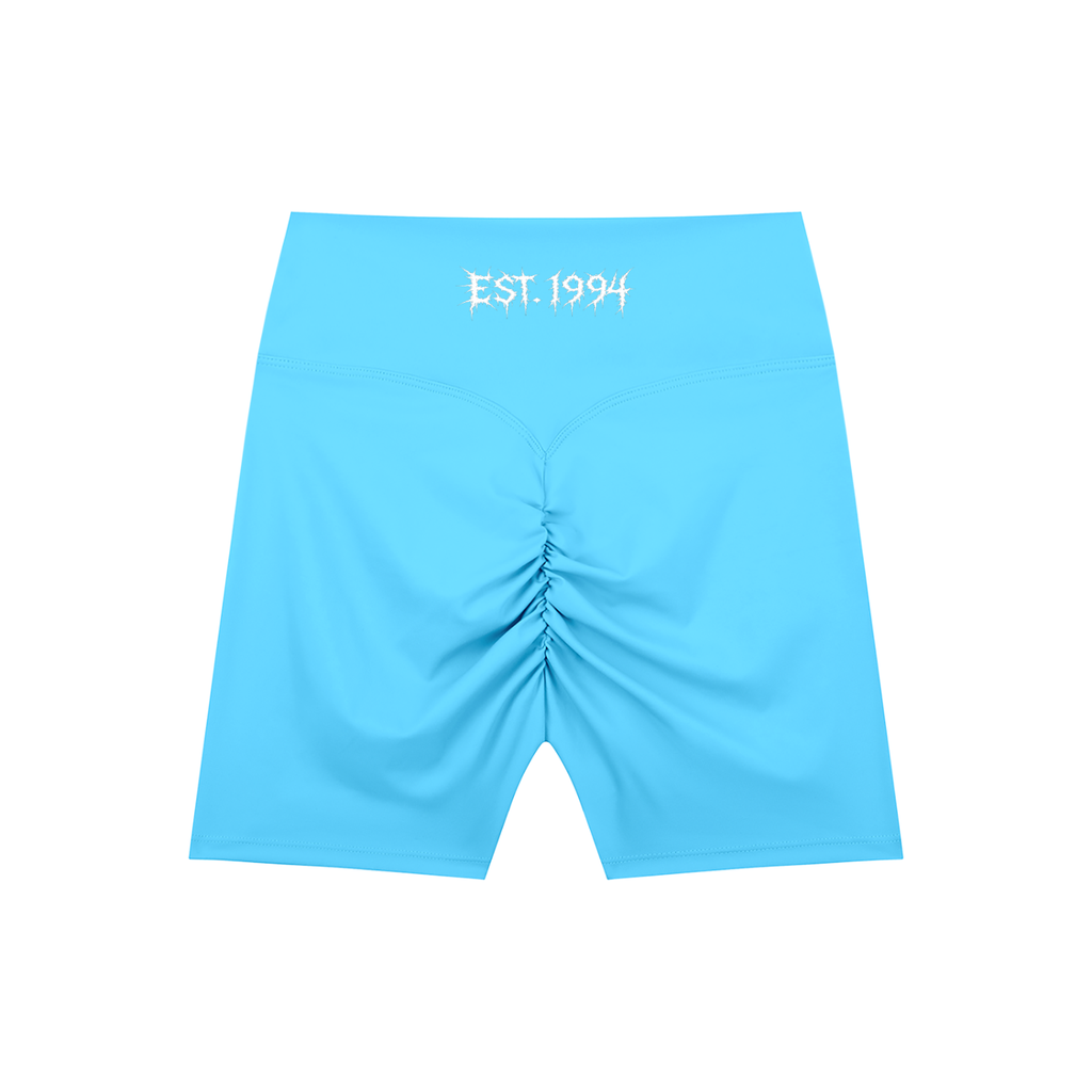 High-Waisted Blend Biker Shorts