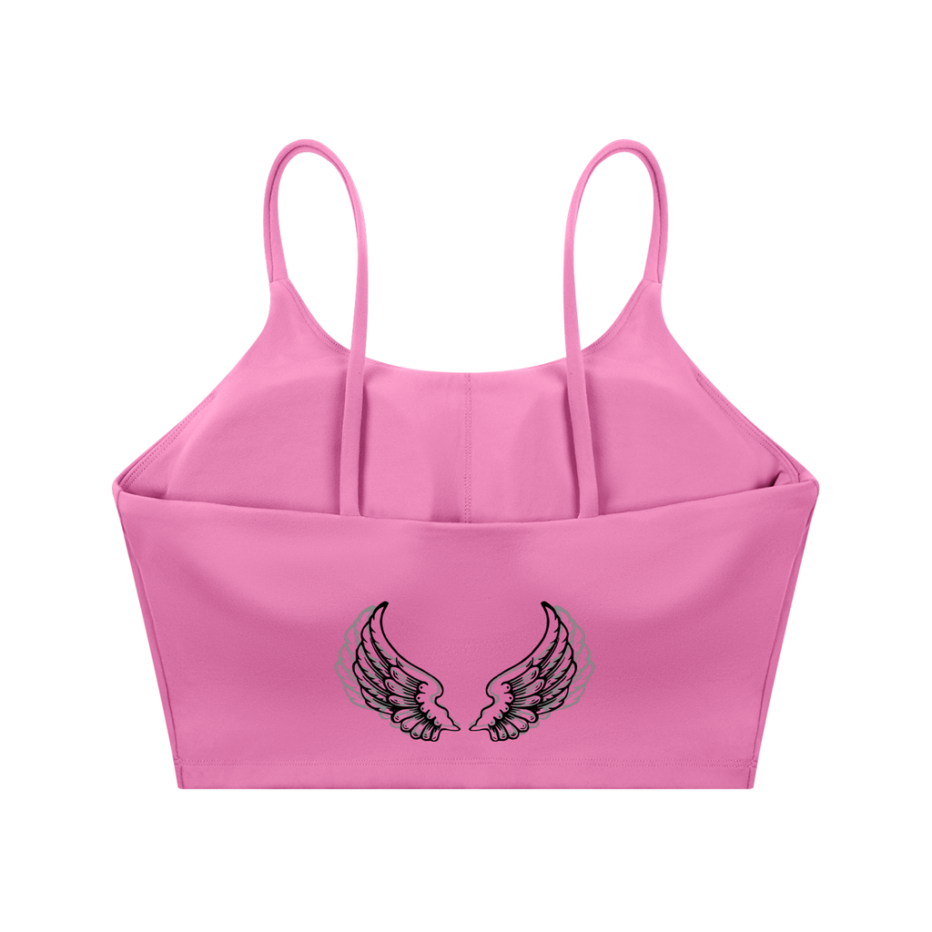 Spaghetti Strap Yoga Sports Bra