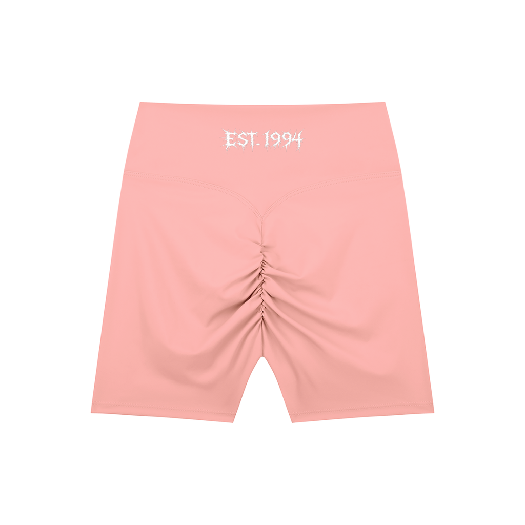 High-Waisted Blend Biker Shorts
