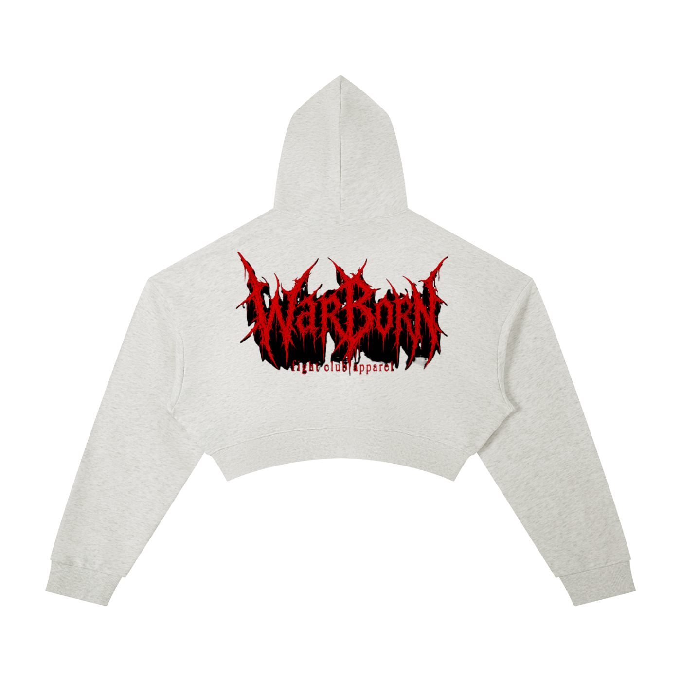 WarBorn Cropped Hoodie
